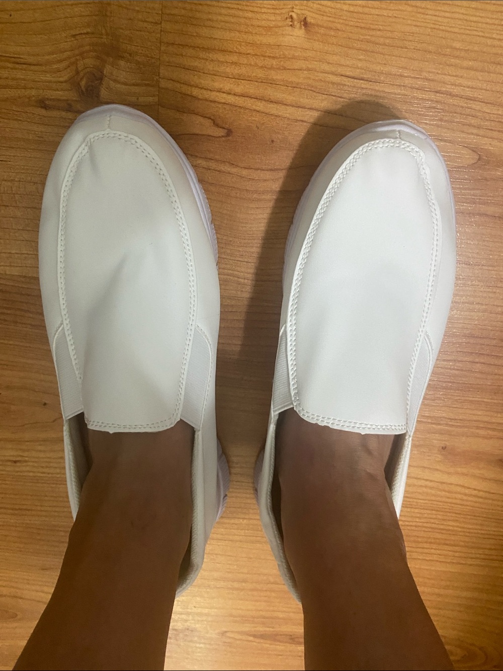 Womens Slip-On Casual Shoes in White